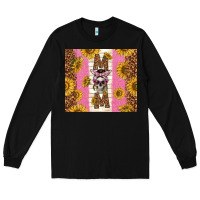 Black skull mom sunflowers Long Sleeve Tee - TumblerDesignByShophia