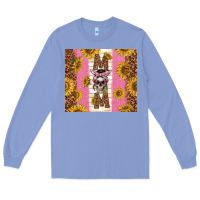 Colony Blue skull mom sunflowers Long Sleeve Tee - TumblerDesignByShophia