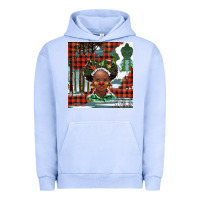 Pigment Grape Ice Christmas African girl Urban Hoodie - BarkalooDesign