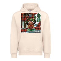 Sandshell Christmas African girl Urban Hoodie - BarkalooDesign