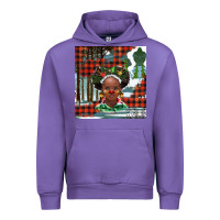 Tulip Christmas African girl Urban Hoodie - BarkalooDesign