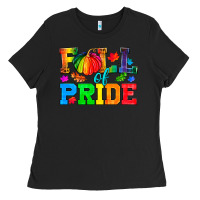 Black Fall Of Pride Ladies Tee - BundleAndBundleShop