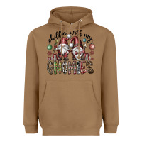 Toasted Coconut Chillin With My Gnomies Heavyweight Hoodie - CowhideDigitalArt