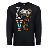 Black love caravan Premium Sweatshirt - CowhideDigitalArt