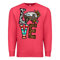 Cardinal love caravan Premium Sweatshirt - CowhideDigitalArt