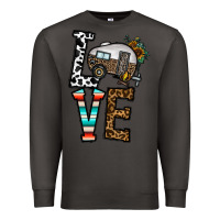Smoke love caravan Premium Sweatshirt - CowhideDigitalArt