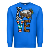 True Royal love caravan Premium Sweatshirt - CowhideDigitalArt