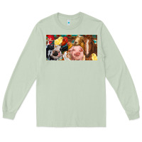 Matcha Farm animals with aztec Long Sleeve Tee - RanaPortraitStore