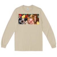 Mushroom Farm animals with aztec Long Sleeve Tee - RanaPortraitStore
