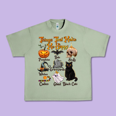 Things That Make Me Happy Urban Heavy Tee Designed By Texasbilliewilder