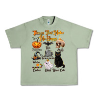 Oil Green Things That Make Me Happy Urban Heavy Tee - texasbilliewilder