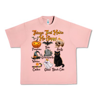Salmon Things That Make Me Happy Urban Heavy Tee - texasbilliewilder