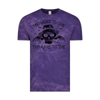 Cloud Purple hunter s thompson  fear and loathing in las vegas rare to die Vintage Tee - DesigneFamous
