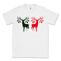 White Merry Christmas Reindeer Classic Tee - Bettercallsaul