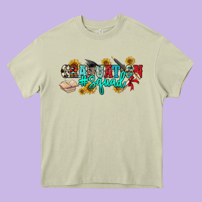 Graduation Squad Heavy Core Tee Designed By Nancycooperartshop