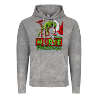 Cloud Rock Christmas Character Nurse Vintage Hoodie - NancyCooperArtShop