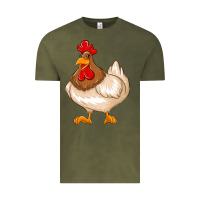 Vintage Olive cute chicken Vintage Tee - texasbilliewilder