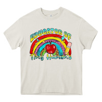 Cream educator of tiny humans Heavy Core Tee - NancyCooperArtShop