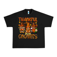 Black thankful for my gnomies Urban Heavy Tee - NancyCooperArtShop