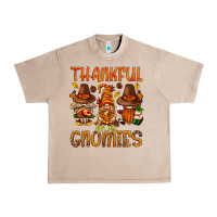 French Oak thankful for my gnomies Urban Heavy Tee - NancyCooperArtShop