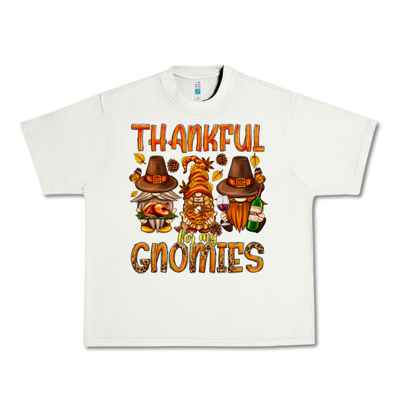 Thankful For My Gnomies Urban Heavy Tee by NancyCooperArtShop | Teevron
