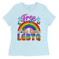 Western Free To Be Lgbtq Ladies Tee | Teevron