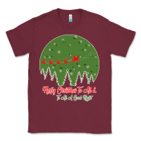 Burgundy Merry Christmas To All To All A Good Night Classic Tee - Bettercallsaul