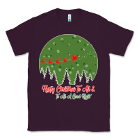 Plum Merry Christmas To All To All A Good Night Classic Tee - Bettercallsaul