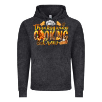 Vintage Black Thanksgiving Cooking Crew Vintage Hoodie - texasbilliewilder