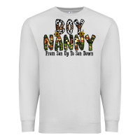 Dove Grey boy nanny from son up to son down Premium Sweatshirt - CowhideDigitalArt