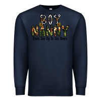 Navy boy nanny from son up to son down Premium Sweatshirt - CowhideDigitalArt