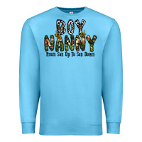 Ocean Blue boy nanny from son up to son down Premium Sweatshirt - CowhideDigitalArt