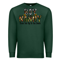 Sports Green boy nanny from son up to son down Premium Sweatshirt - CowhideDigitalArt
