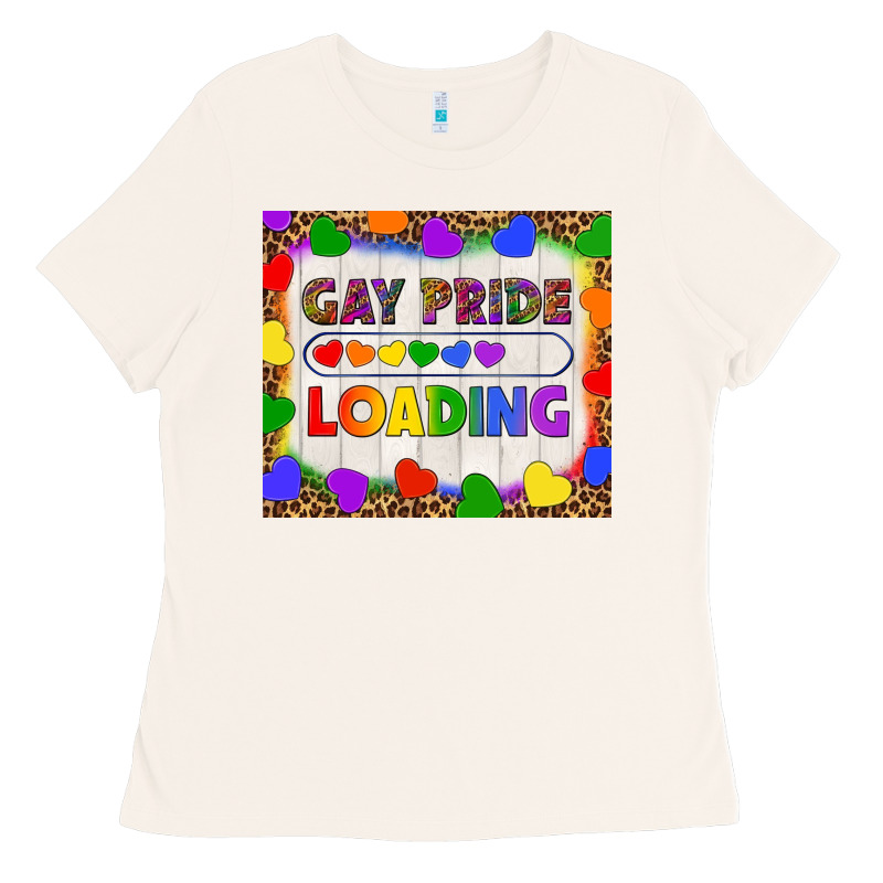 Gay Pride Loading Lgbtq Tumbler Ladies Tee by BundleAndBundleShop | Teevron