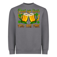 Storm St. Patrick’s Day shut up liver you are fine Heavyweight Sweatshirt - OliviaCreatesArt
