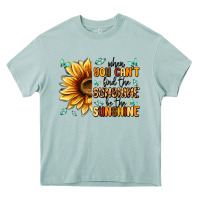 Arona when you can't find the sunshine be the sunshine Heavy Core Tee - MaliasSmallBusiness