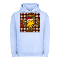 Pigment Grape Ice Christmas smiley face Urban Hoodie - BarkalooDesign