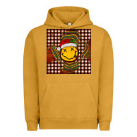 Pigment Peanut Butter Christmas smiley face Urban Hoodie - BarkalooDesign