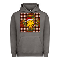 Pigment Tornado Christmas smiley face Urban Hoodie - BarkalooDesign