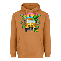 Meerkat st. patricks day school bus Heavyweight Hoodie - SublimationCraftShop