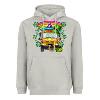 Moon Dust st. patricks day school bus Heavyweight Hoodie - SublimationCraftShop