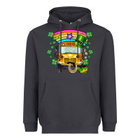 Smoke st. patricks day school bus Heavyweight Hoodie - SublimationCraftShop
