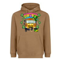 Toasted Coconut st. patricks day school bus Heavyweight Hoodie - SublimationCraftShop