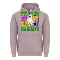 Vintage Zinc I Put The Boo Vintage Hoodie - texasbilliewilder