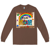 Chestnut pride mom Long Sleeve Tee - TumblerDesignByShophia