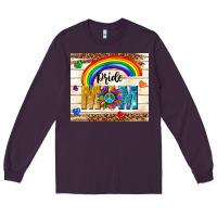 Plum pride mom Long Sleeve Tee - TumblerDesignByShophia