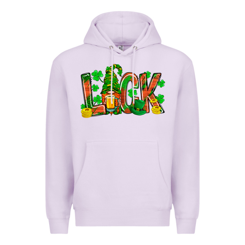 Western Luck With Gnome And Beer Premium Hoodie by BundleAndBundleShop | Teevron