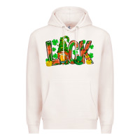 Pale Pink Western Luck With Gnome And Beer Premium Hoodie - BundleAndBundleShop