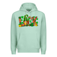 Seafoam Western Luck With Gnome And Beer Premium Hoodie - BundleAndBundleShop