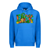 True Royal Western Luck With Gnome And Beer Premium Hoodie - BundleAndBundleShop